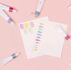 Set 12 Tubos Acrílicos Colores Pastel Craftelier