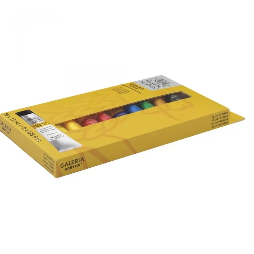 Set 10 Tubos Acrílicos Galería Winsor and Newton 12ml