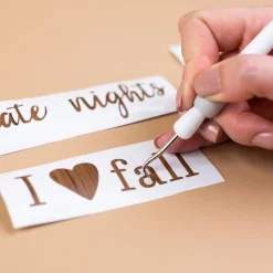 Set 3 vinilos adhesivos Madera Silhouette 9