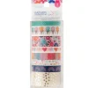 Set 8 washi tape Reasons To Smile Shimelle