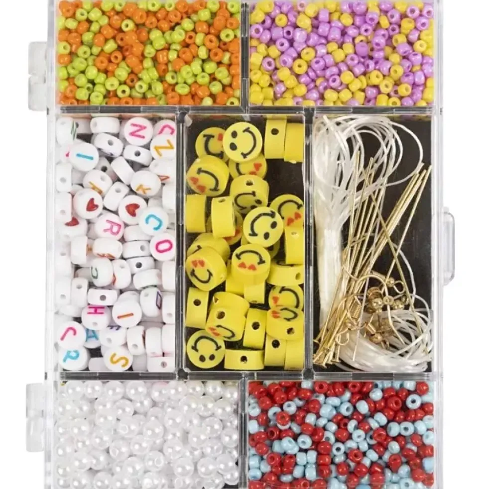 Set abalorios para joyería Arcoíris Creativ Company