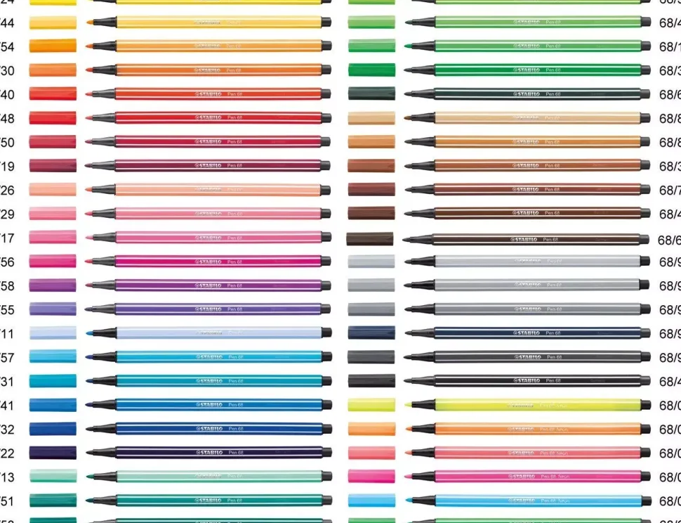 Set Arty 65 Rotuladores STABILO Pen 68