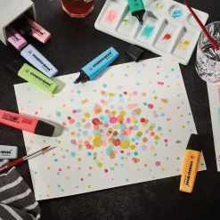 Set Arty 5 Subrayadores Colores Fríos STABILO Boss Original