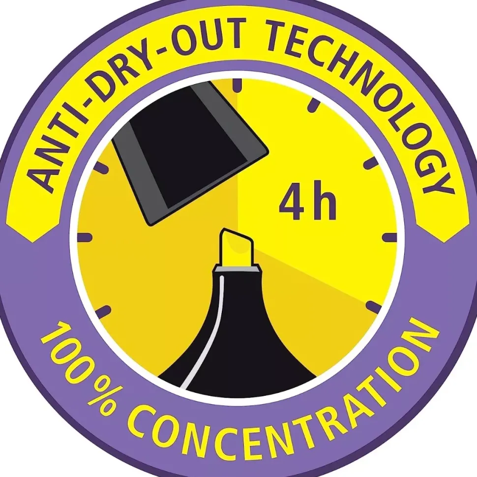 Set Arty 5 Subrayadores Colores Fríos STABILO Boss Original