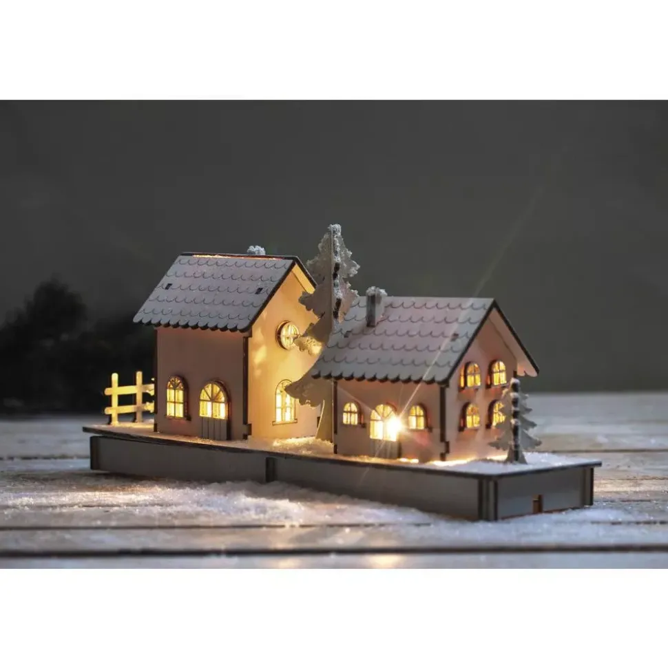 Set Casitas Madera 3D Rayher