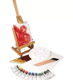 Set Creativo de Óleo + Caballete Escritorio Daler Rowney