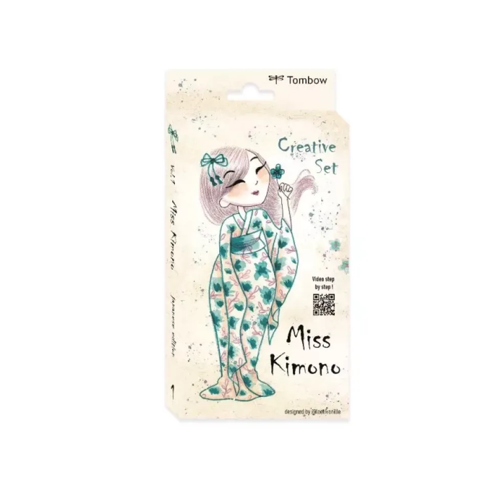 Set creativo Edición Japón Miss Kimono Tombow