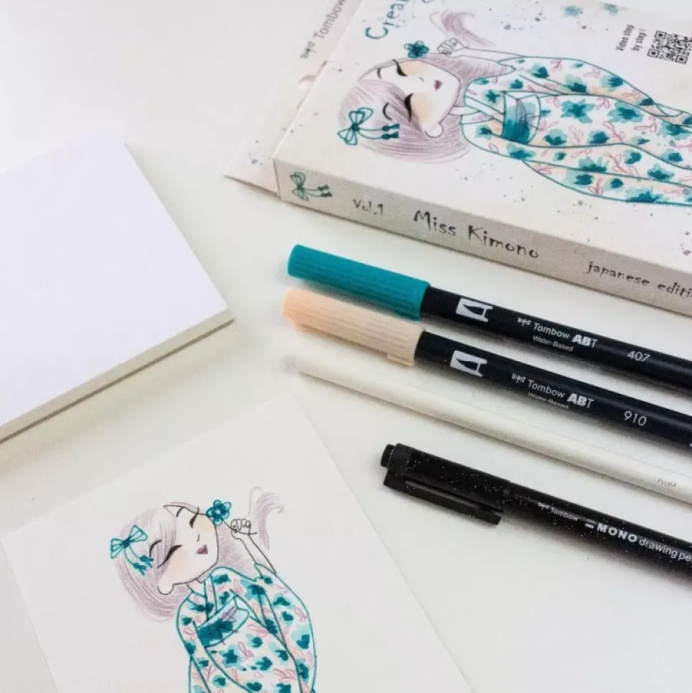 Set creativo Edición Japón Miss Kimono Tombow