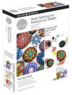 Set Creativo Rock Painting Art Daler Rowney