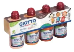 Set de 4 botellas Témpera Skin Tones Giotto