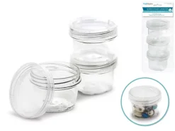 Set de 3 botes apilables