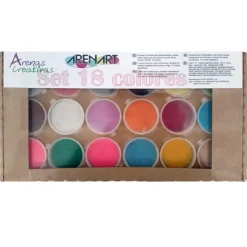 Set de 18 Botes Arenas de Colores Arenart