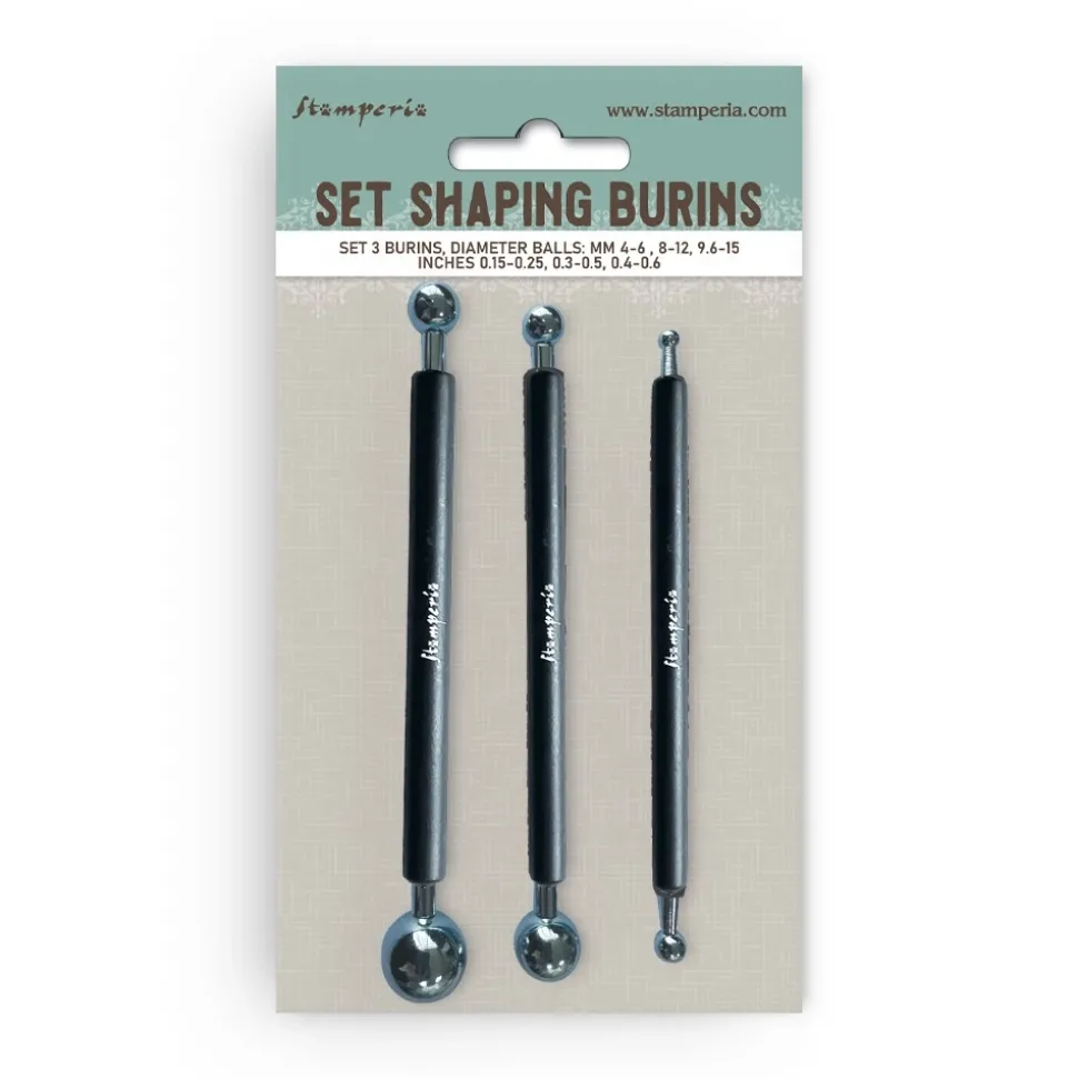 Set de 3 buriles Cutting Dies Stamperia