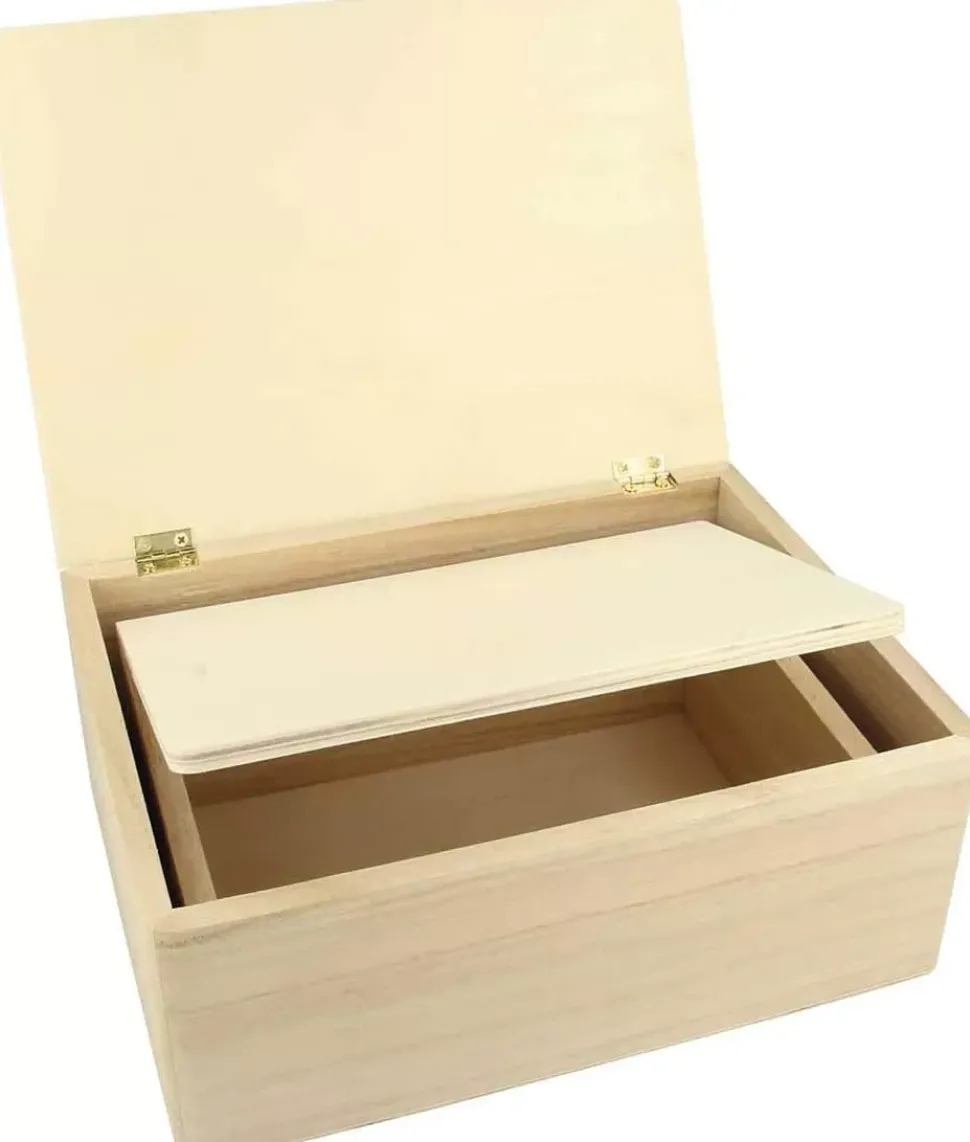 Set de 2 Cajas de Madera Artemio
