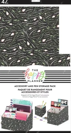 Set de 3 Cajas de Organización Homebody Happy Planner