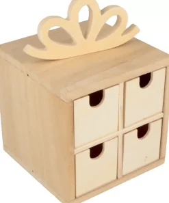 Set de 2 Cajas de Regalo de Madera Artemio