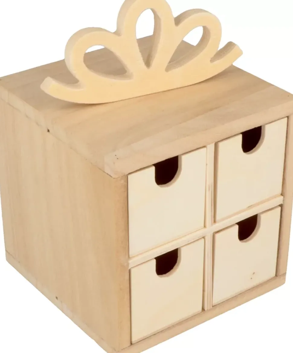 Set de 2 Cajas de Regalo de Madera Artemio