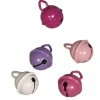 Set de 5 cascabeles Tonos Rosas