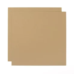 Set de 5 Chipboard Cartón Compacto para Encuadernar Kraft Craftelier 1mm 30,5x30,5cm