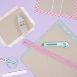 Set de 5 Chipboard Cartón Compacto para Encuadernar Craftelier 2mm 30,5x30,5cm