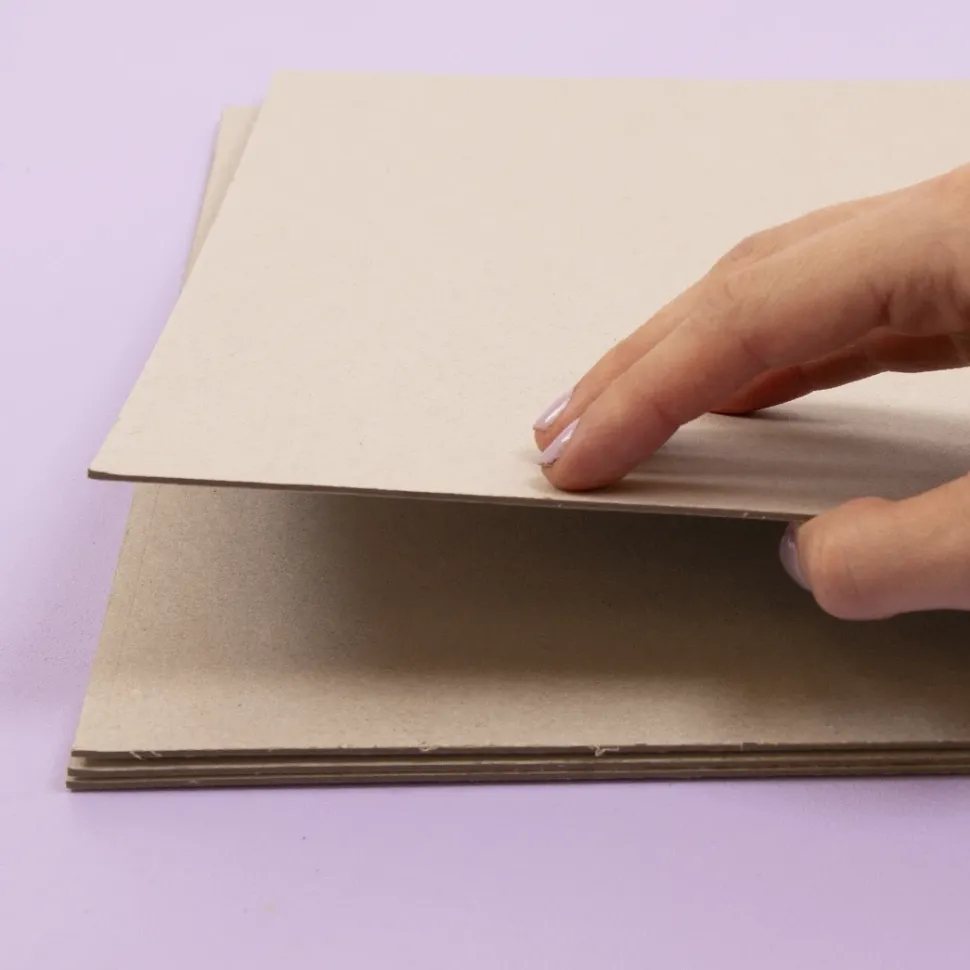 Set de 5 Chipboard Cartón Compacto para Encuadernar Craftelier 1.5mm 30,5x30,5cm