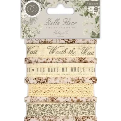 Set de 4 Cintas Belle Fleur Craft Consortium