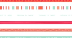 Set de 6 Cintas Corail Artemio