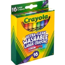 Set de 16 Crayons lavables grandes Crayola