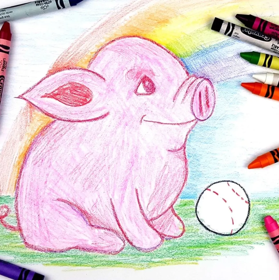 Set de 16 Crayons lavables grandes Crayola