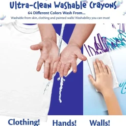 Set de 16 Crayons lavables grandes Crayola