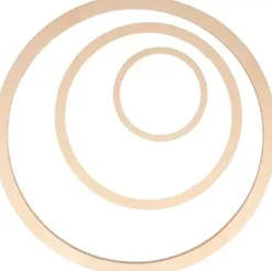 Set de 3 Círculos de Madera Artemio