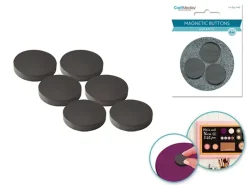 Set de 6 discos de imán Multicraft Ø25mm