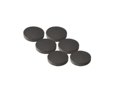 Set de 6 discos de imán Multicraft Ø25mm