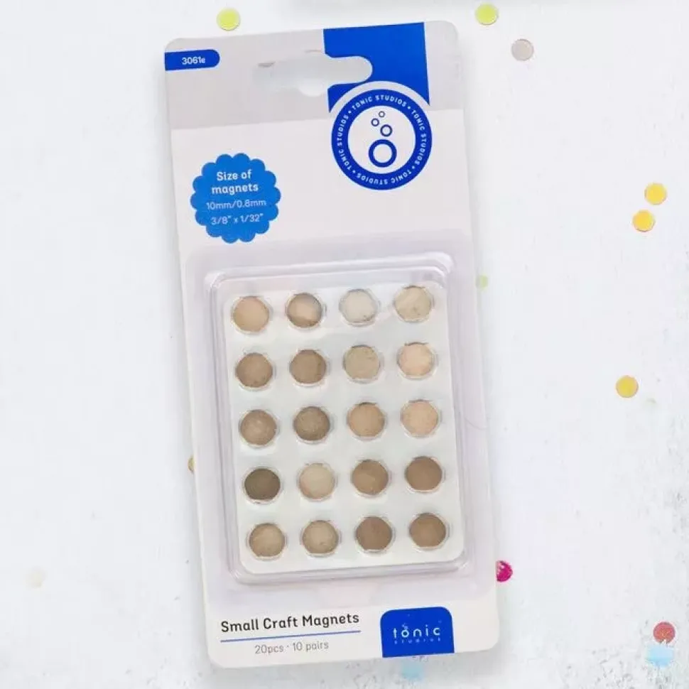 Set de 20 discos de imán níquel Tonic 10mm