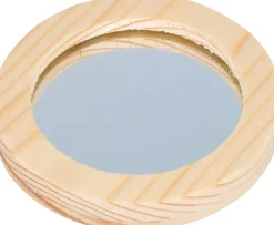 Set de 6 Espejos de Madera Redondos Artemio