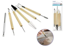 Set de 6 Herramientas de Tallado y Limpieza MultiCraft