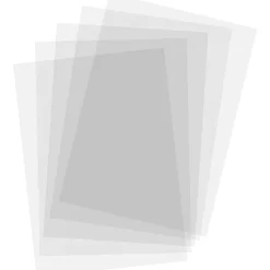 Set de 5 Hojas de Acetato Frosted para Stencil A4 0,7mm