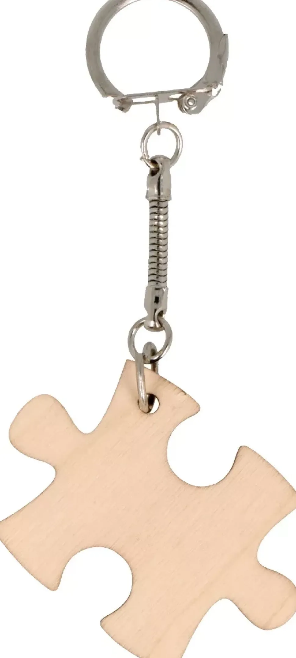 Set de 2 Llaveros de Madera Puzzle Artemio