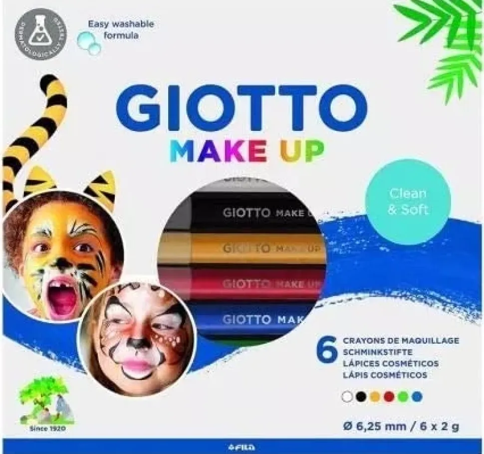 Set de 6 Lápices Cosméticos Make Up Giotto