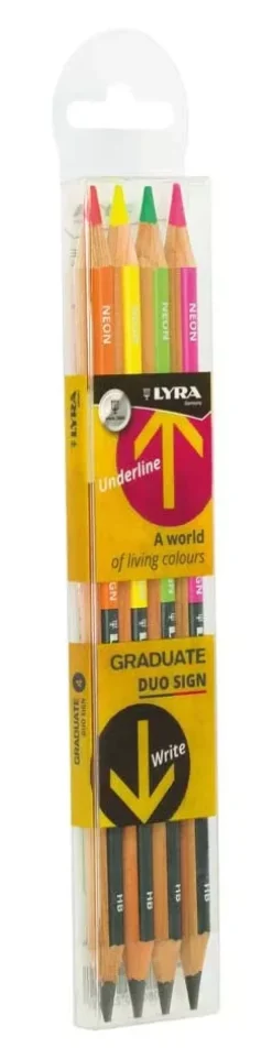 Set de 4 Lápices Graduate Duo Sign Lyra