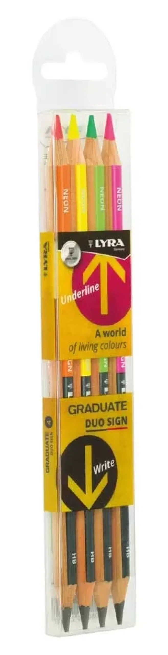 Set de 4 Lápices Graduate Duo Sign Lyra