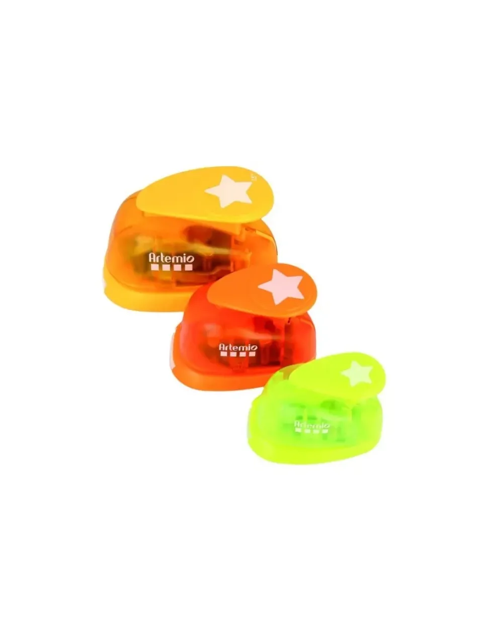 Set de 3 Perforadoras Estrellas Artemio