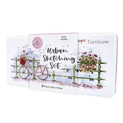 Set de 9 piezas Urban Sketching Tombow