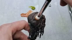 Set de 3 pinceles de pintura en seco da Vinci