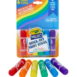 Set de 6 pinturas secado rápido Crayola Project Crayola