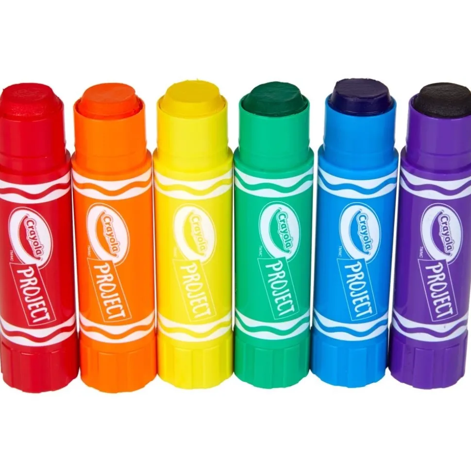 Set de 6 pinturas secado rápido Crayola Project Crayola