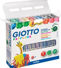 Set de 12 plastilinas Patplume Giotto 350gr