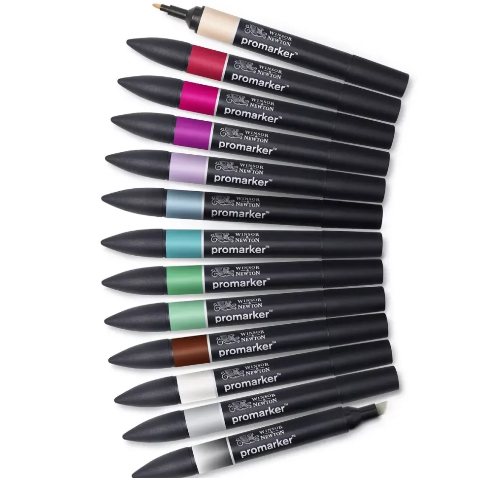 Set de 12+1 Promarker Manga Chibi Winsor & Newton