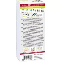 Set de 18 rotuladores ABT Dual Brush Paisajes Tombow