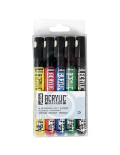 Set de 5 Rotuladores Acrílicos Permanentes Pebeo